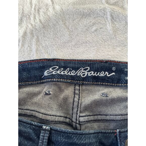 Eddie Bauer Slightly Curvy Skinny Ankle Jeans β Size 14 - Picture 3 of 10
